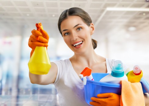Patio cleaning service for a Bow home garden patio