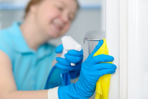 Local cleaning team handling move out cleaning in Bow with access and parking planning