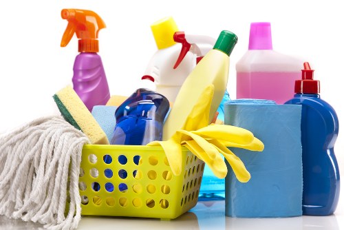 Commercial after builders cleaning in Bow for a refurbished workspace
