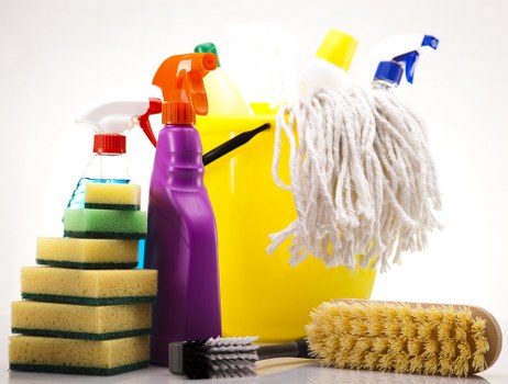 Domestic cleaning in Bow focused on kitchens, bathrooms, and living spaces
